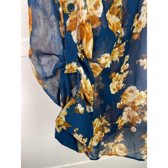 KUT for the kloth Floral Roll up sleeve - Picture 5 of 5